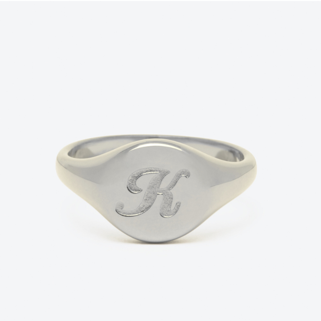 Initial Signet Ring