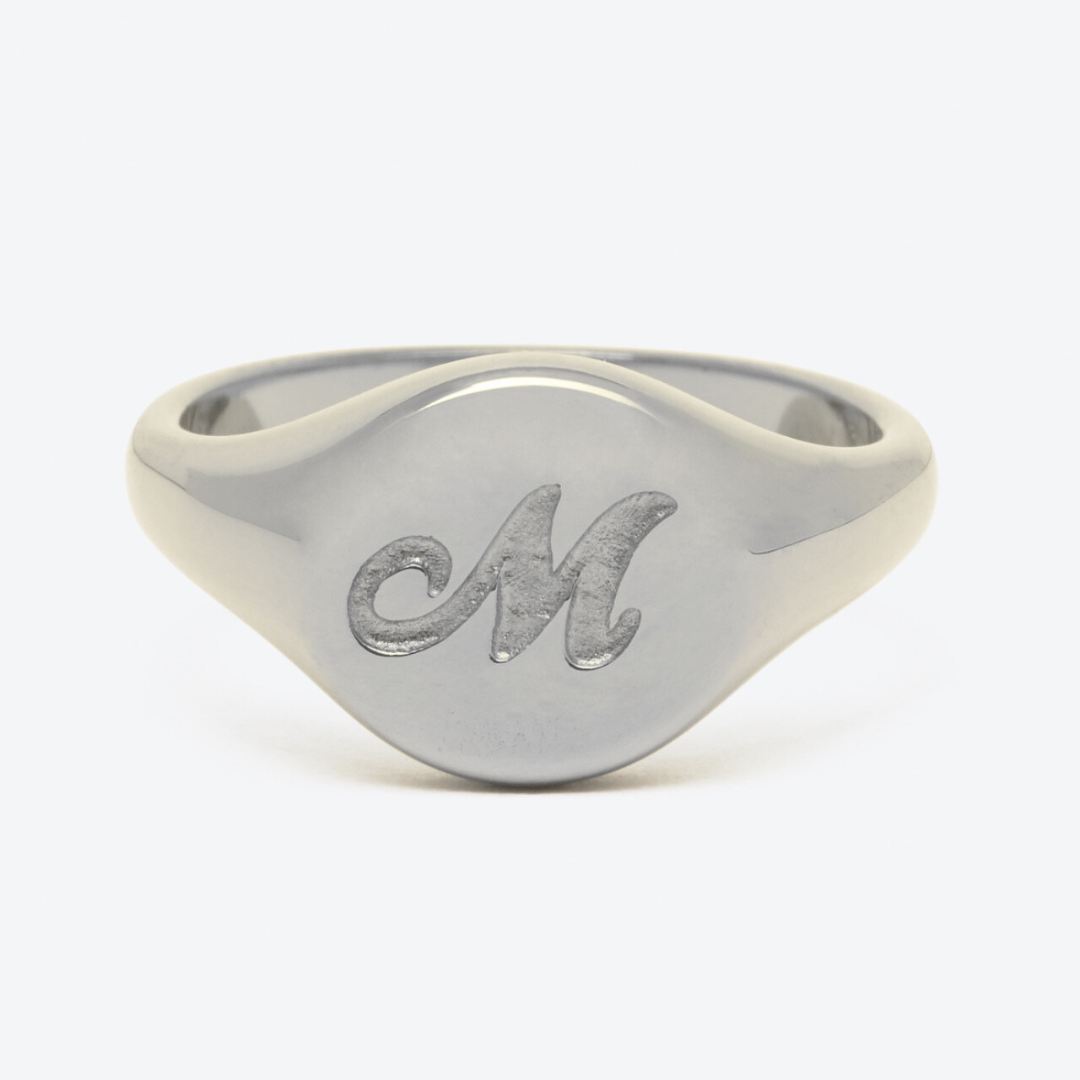 Initial Signet Ring