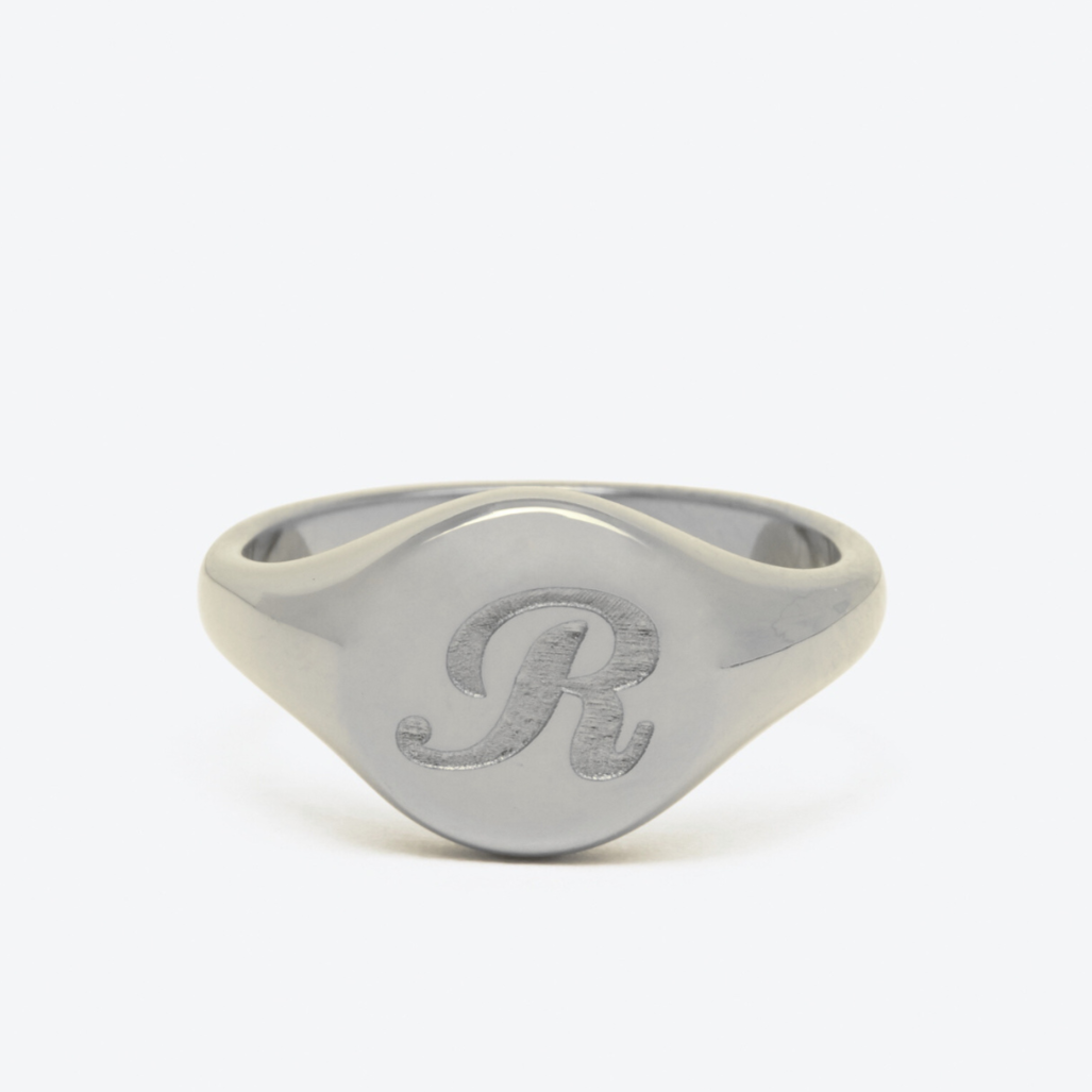 Initial Signet Ring