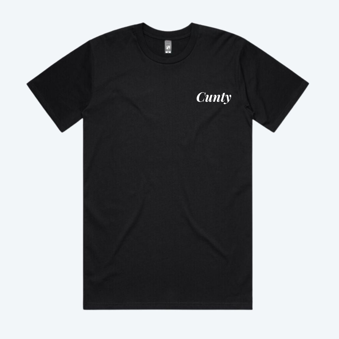 Cunty Tee Black