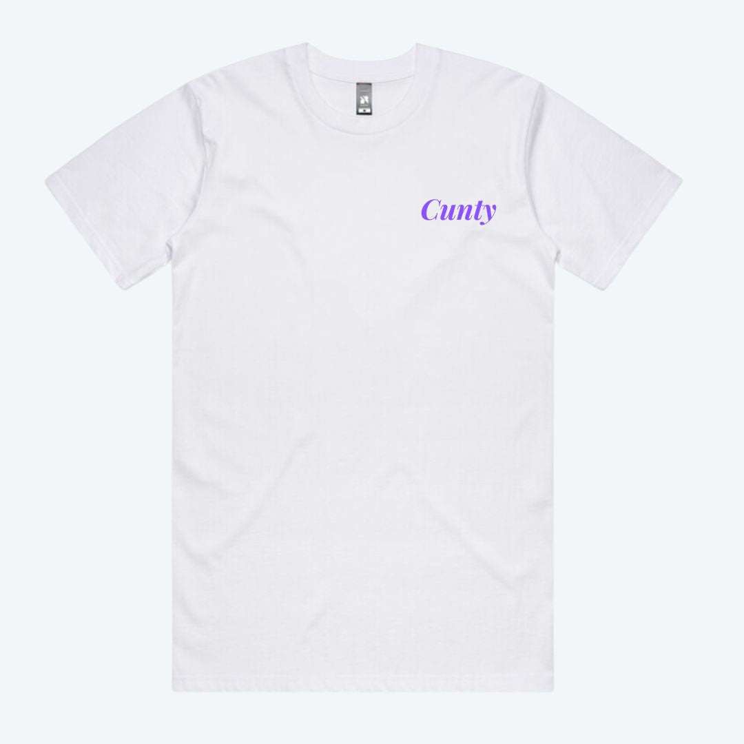 Cunty Tee White