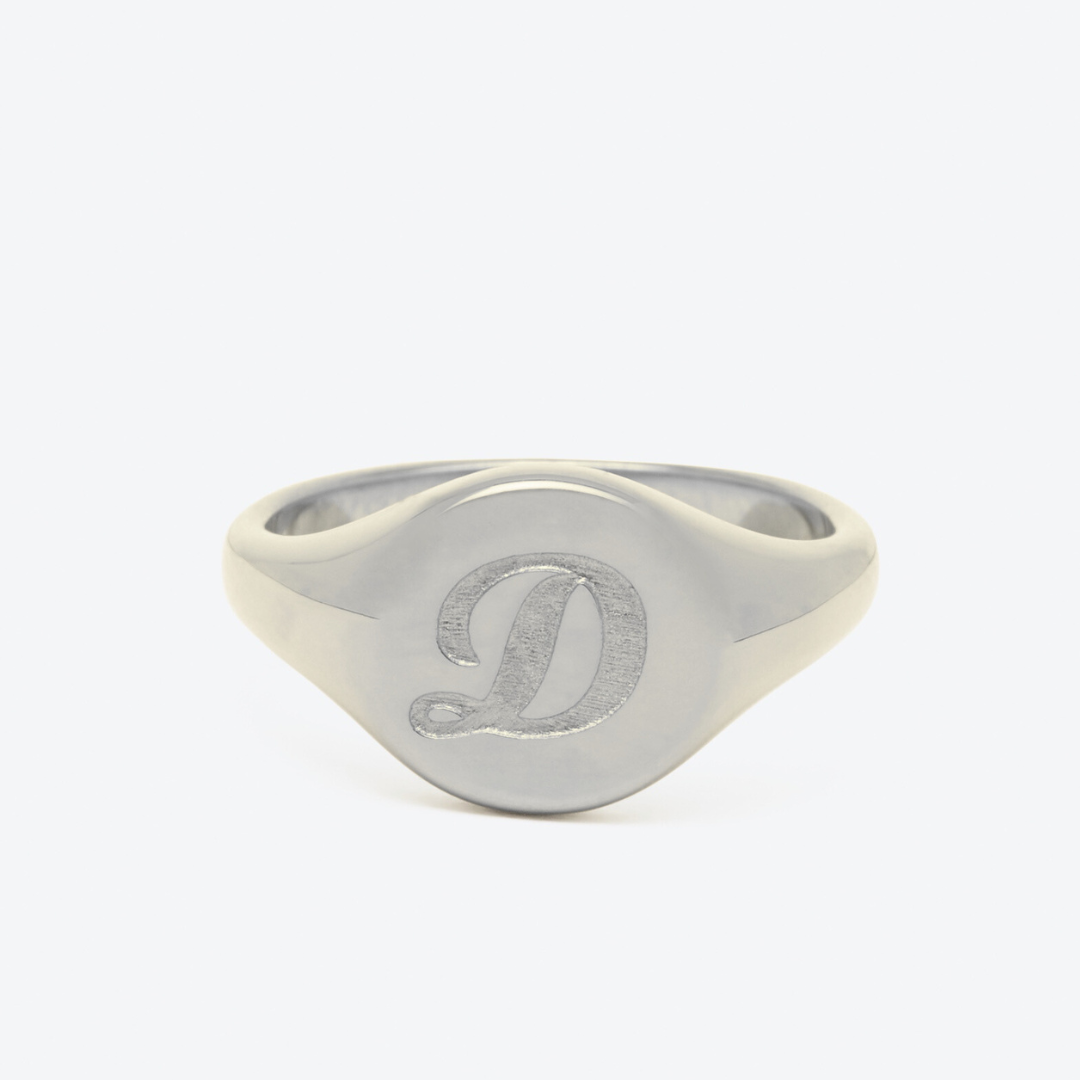 Initial Signet Ring