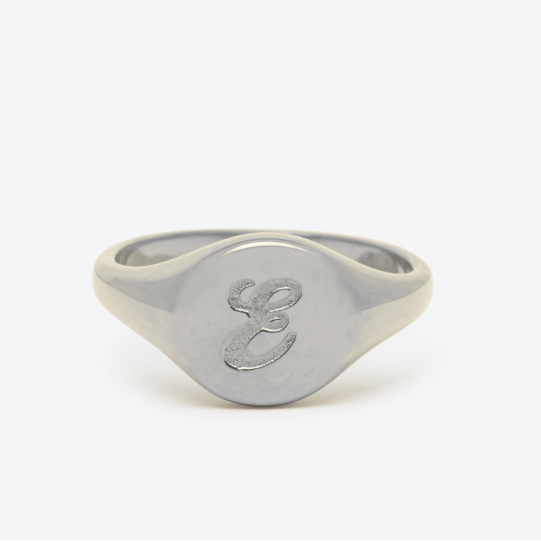 Initial Signet Ring