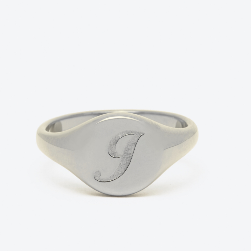 Initial Signet Ring