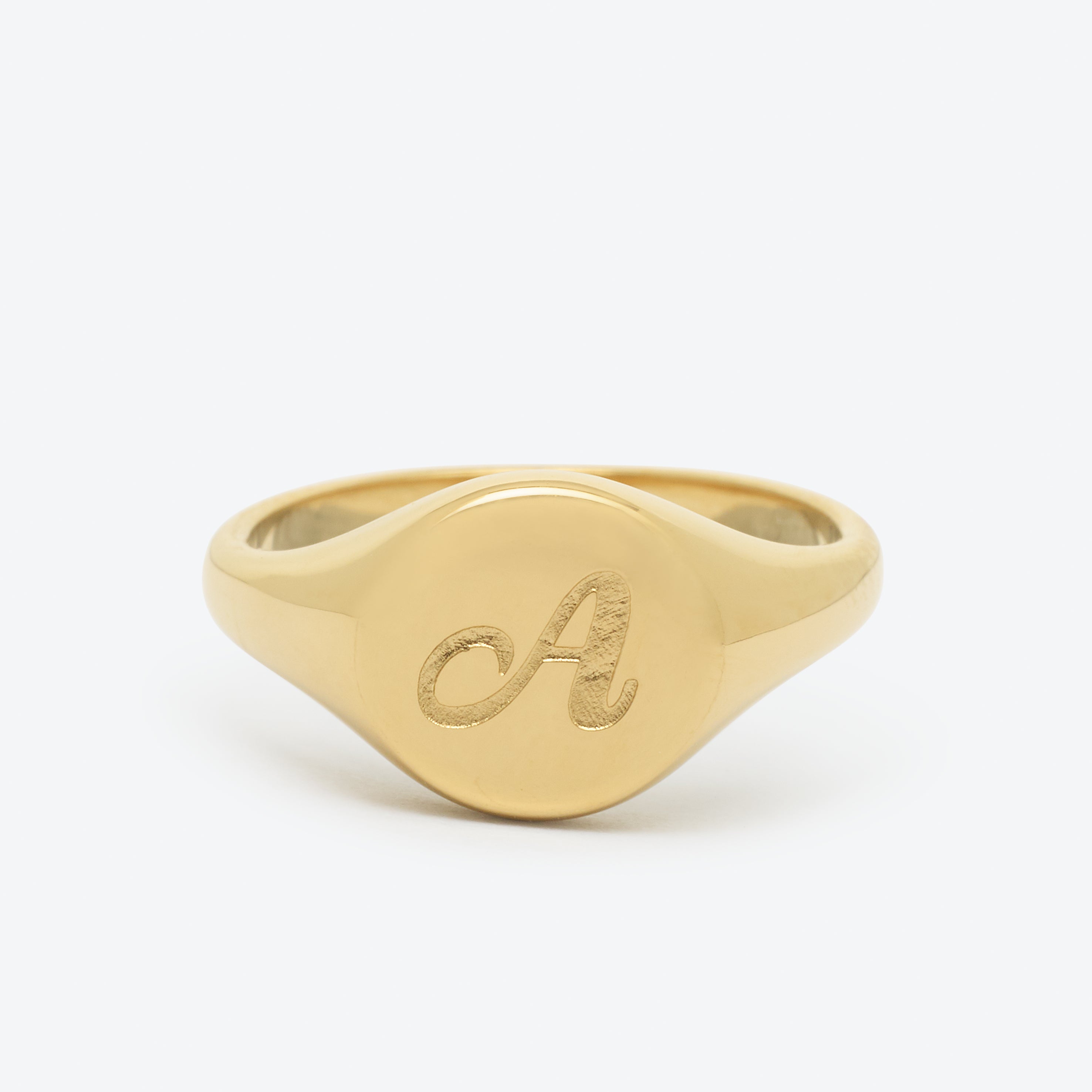 Initial Signet Ring