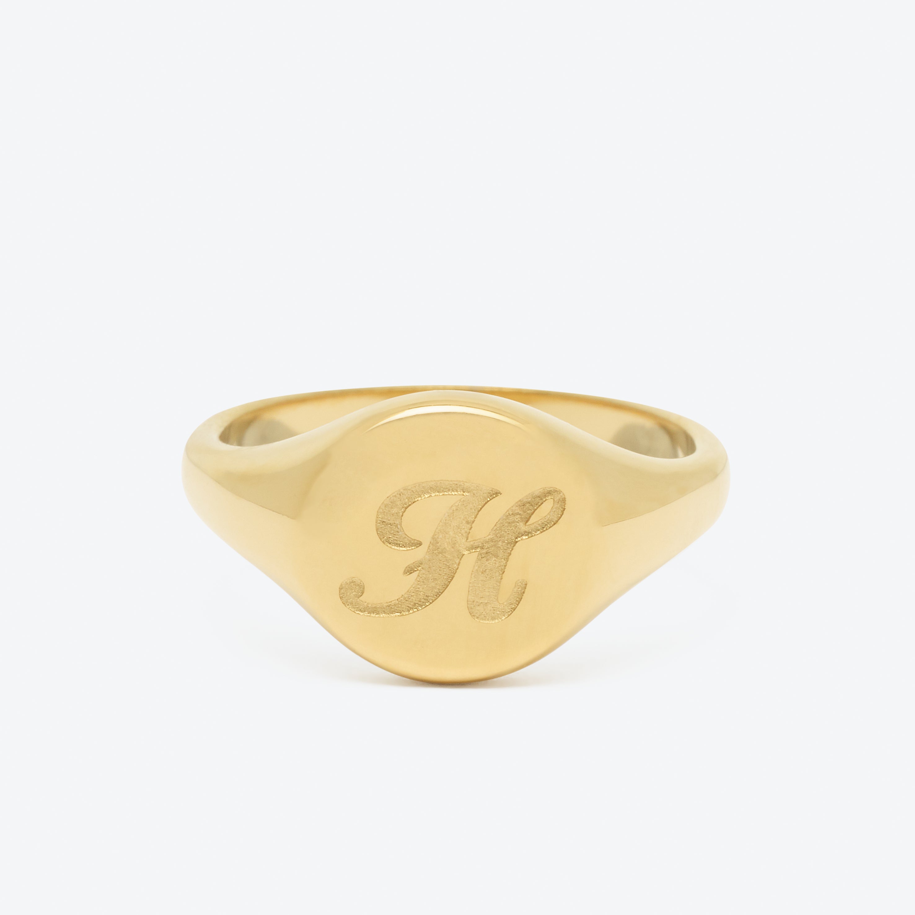Initial Signet Ring