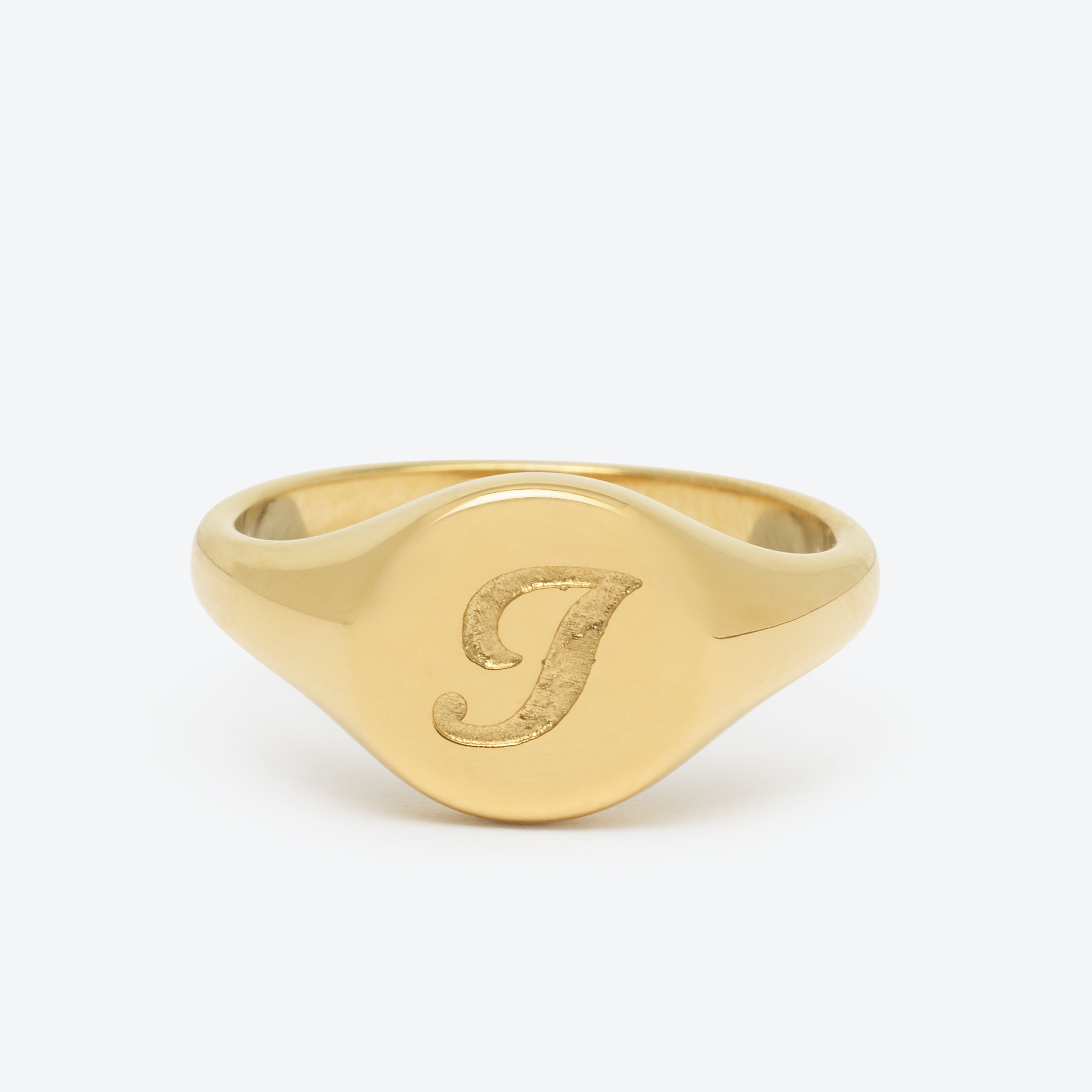Initial Signet Ring