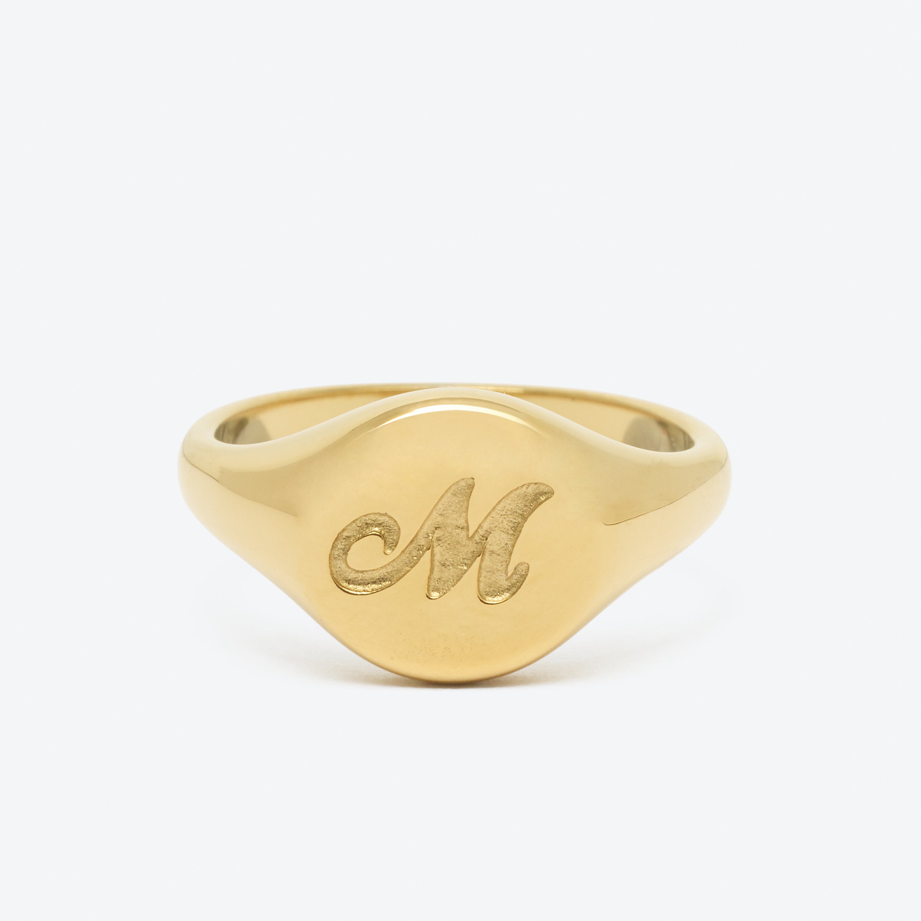 Initial Signet Ring