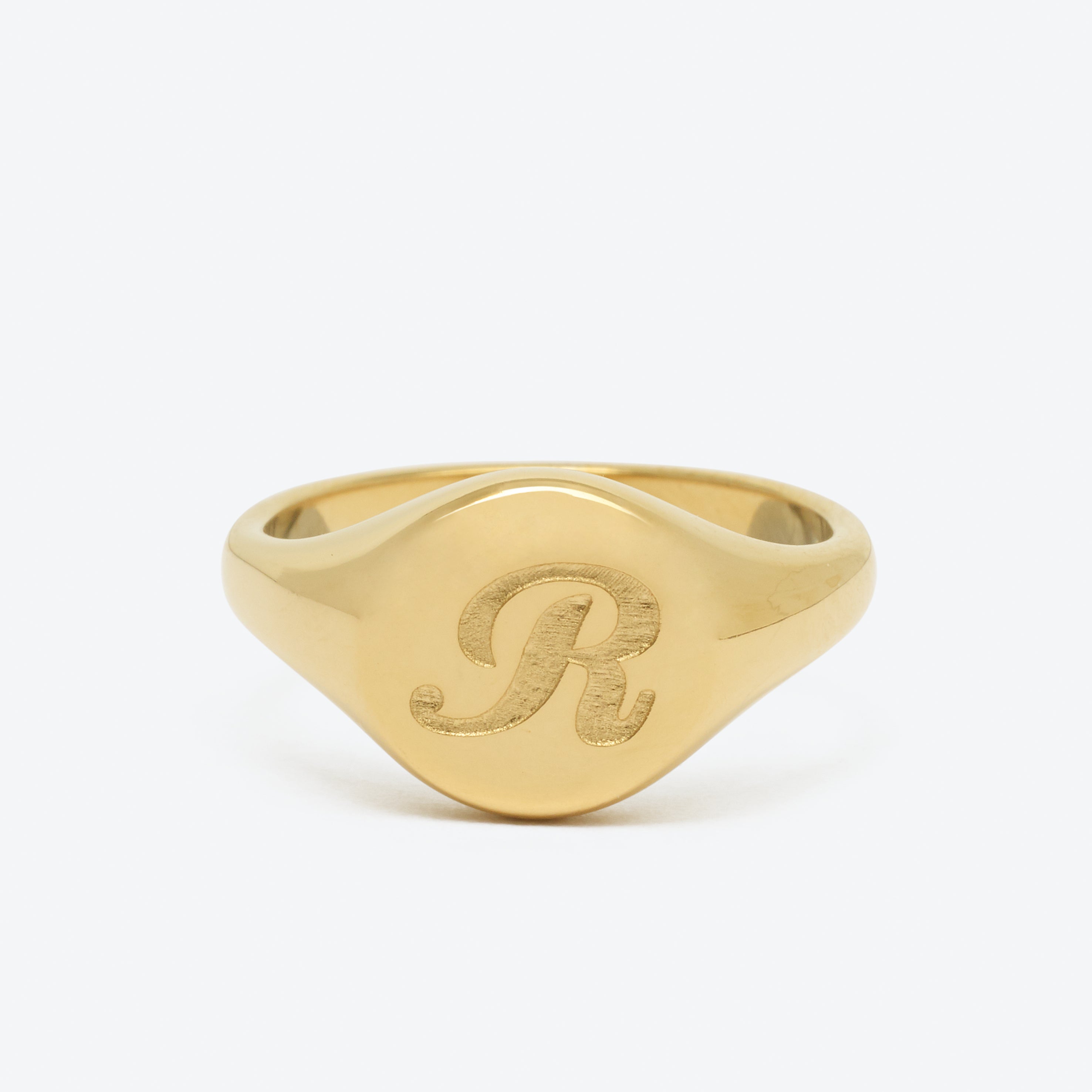 Initial Signet Ring