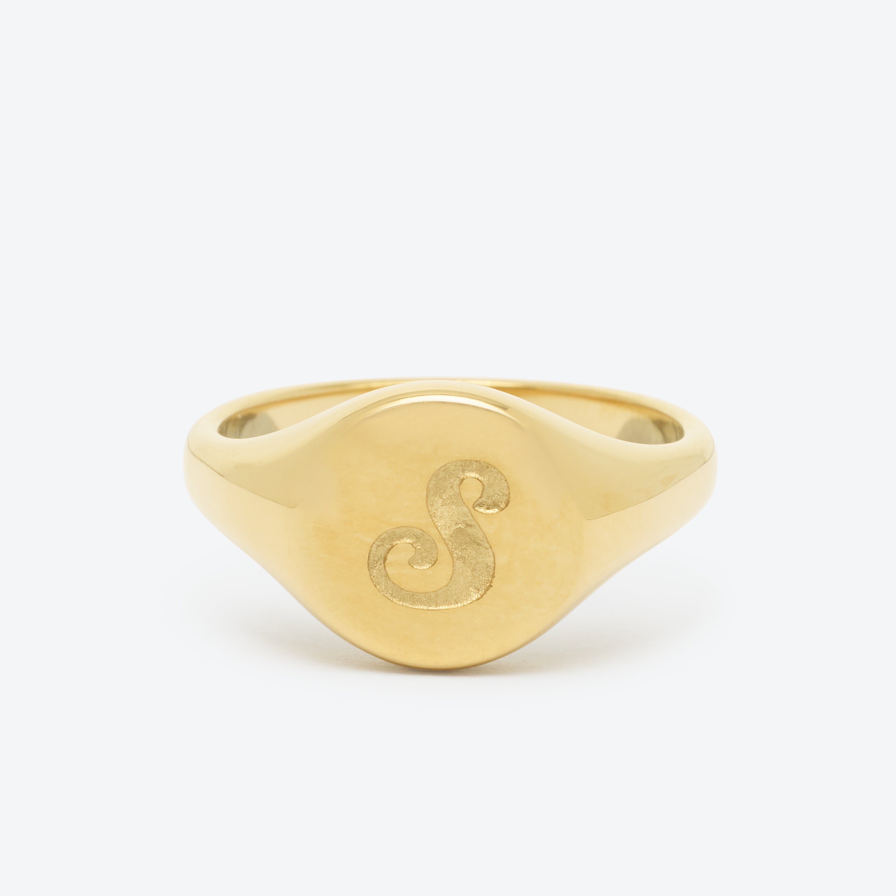 Initial Signet Ring
