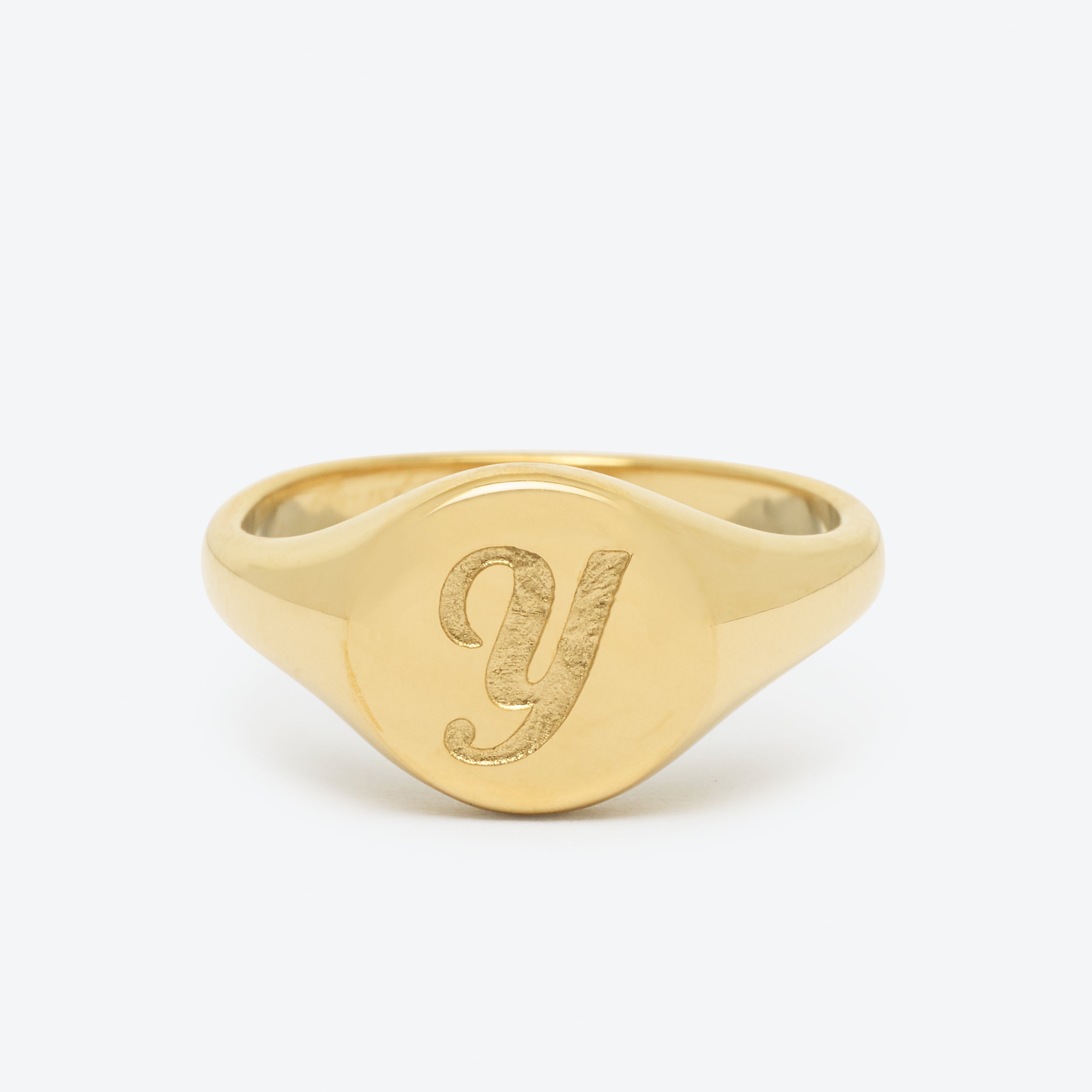 Initial Signet Ring