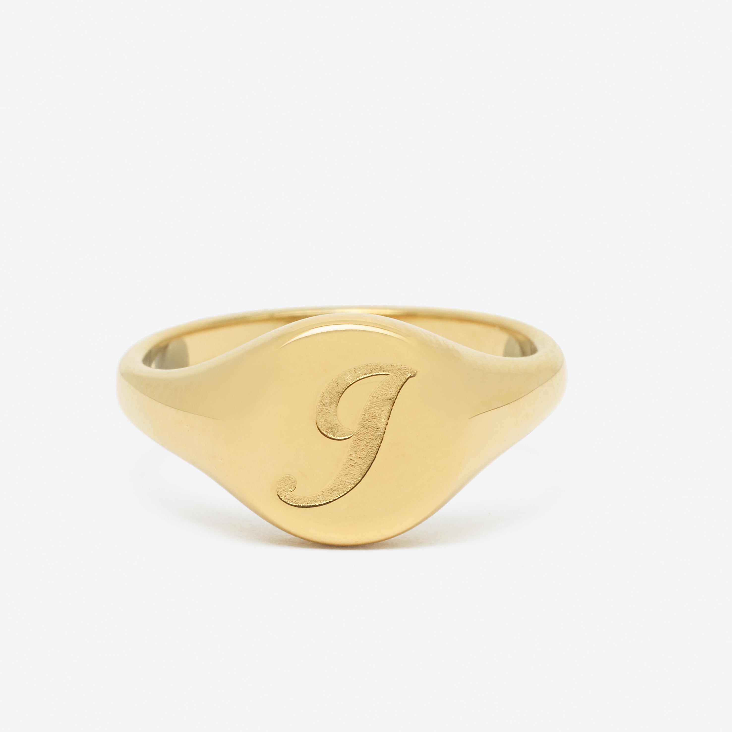 Initial Signet Ring