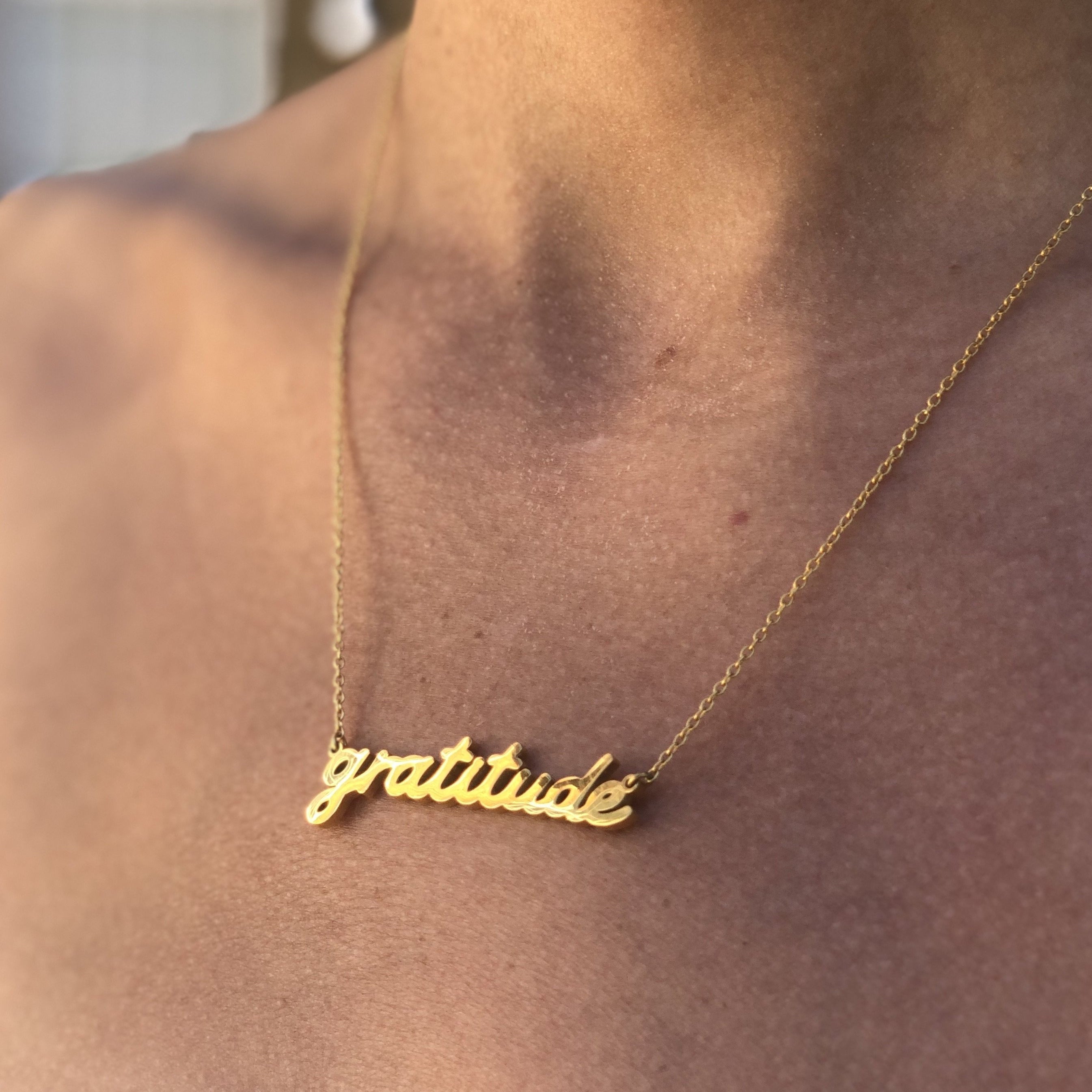 Gratitude Chain - Hoops + Chains LDN