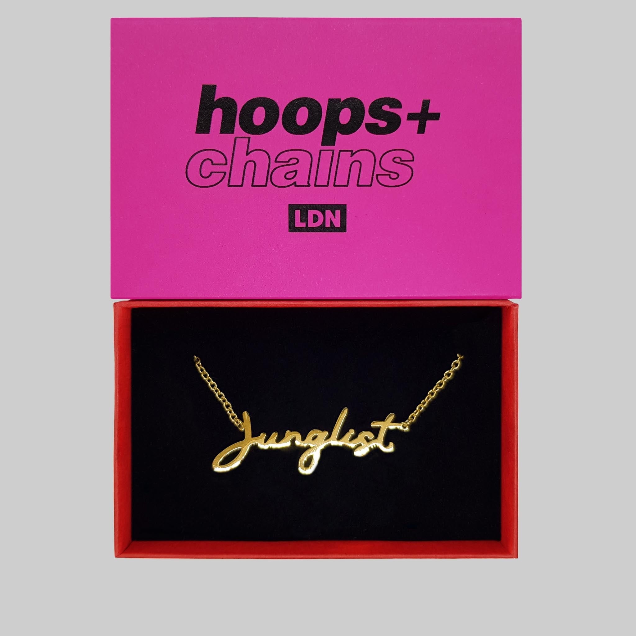 Junglist Chain - Hoops + Chains LDN