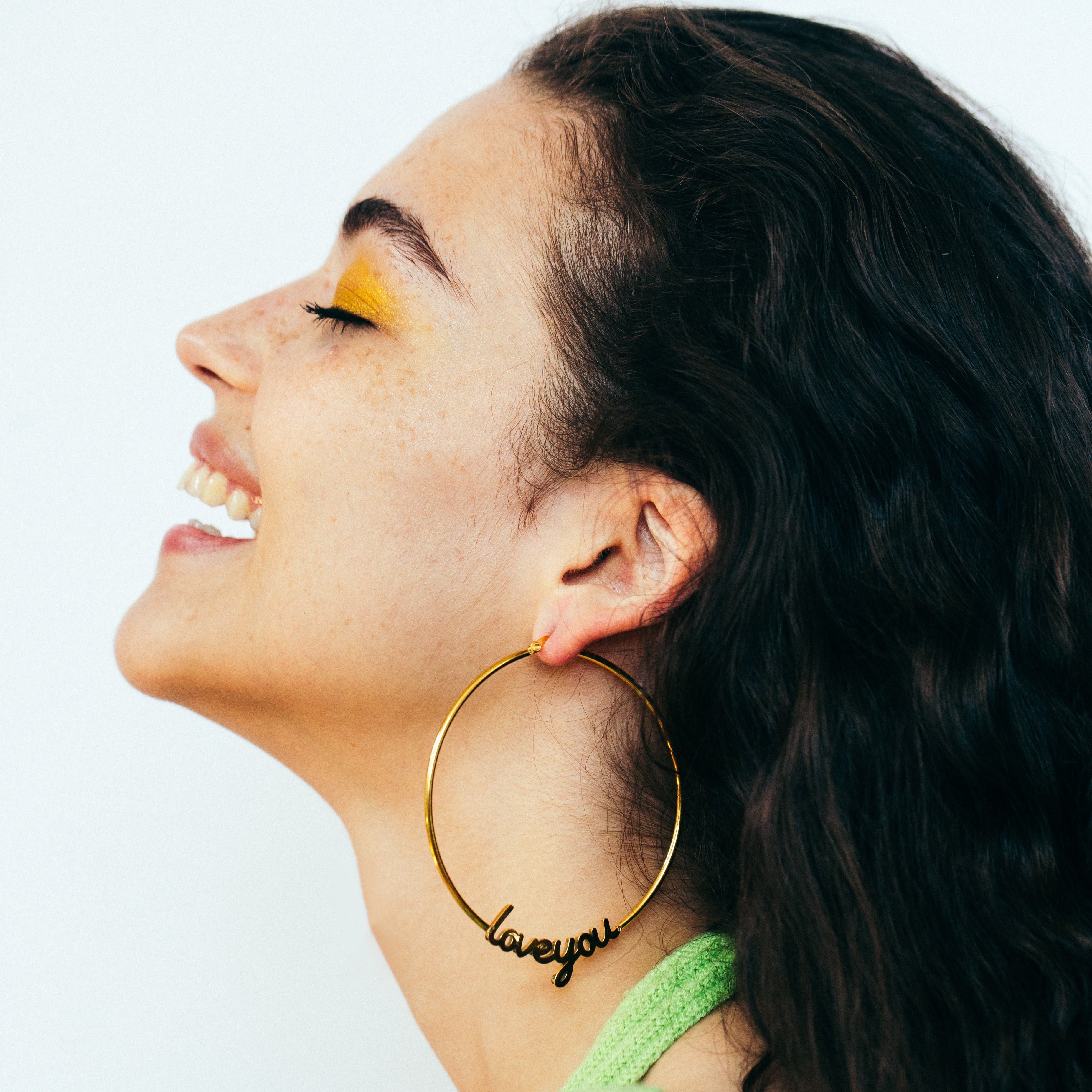 ‘Love You / Fuck Off’ BIG Hoops